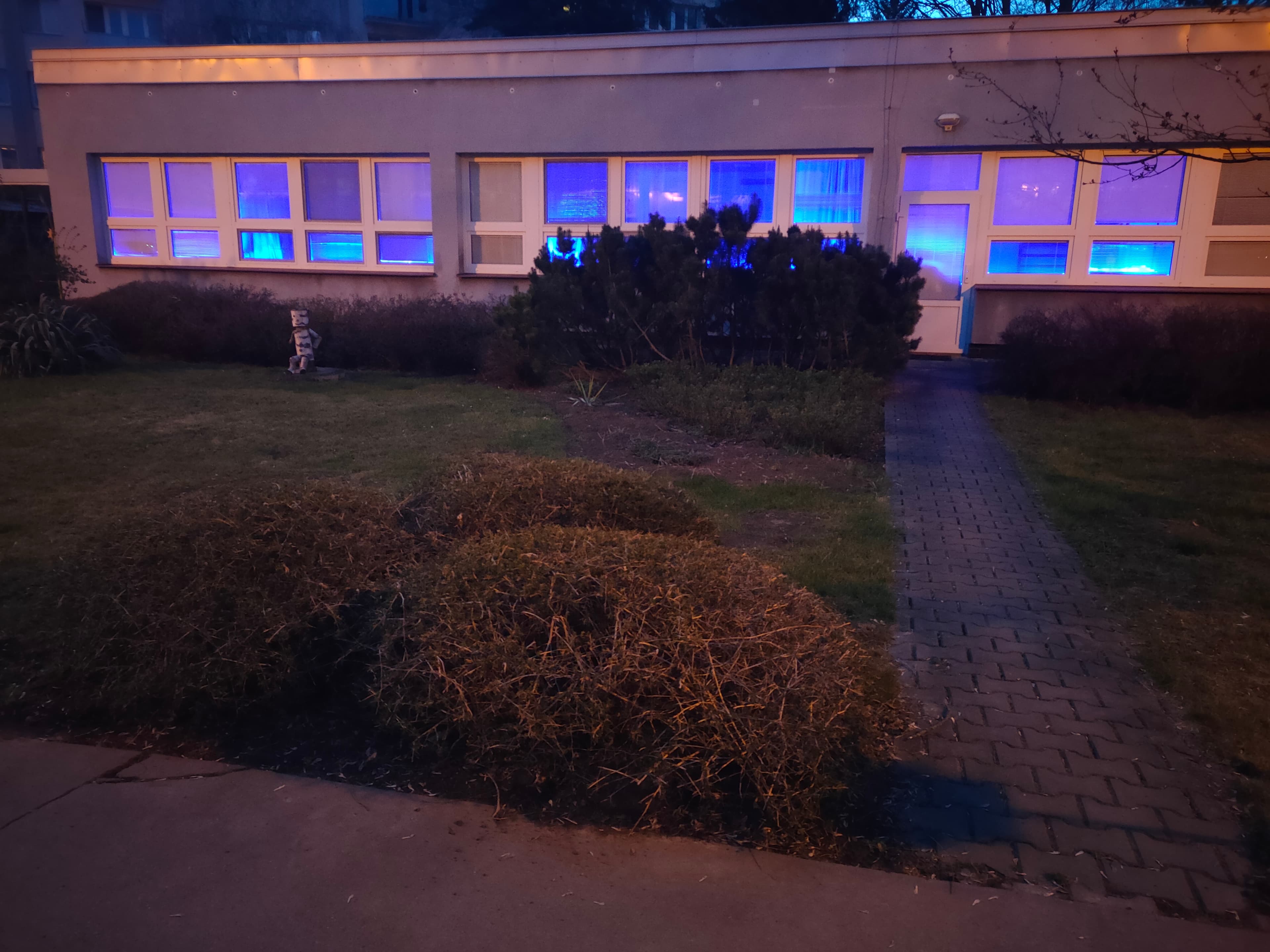 Modrý den v Lentilce obrázek